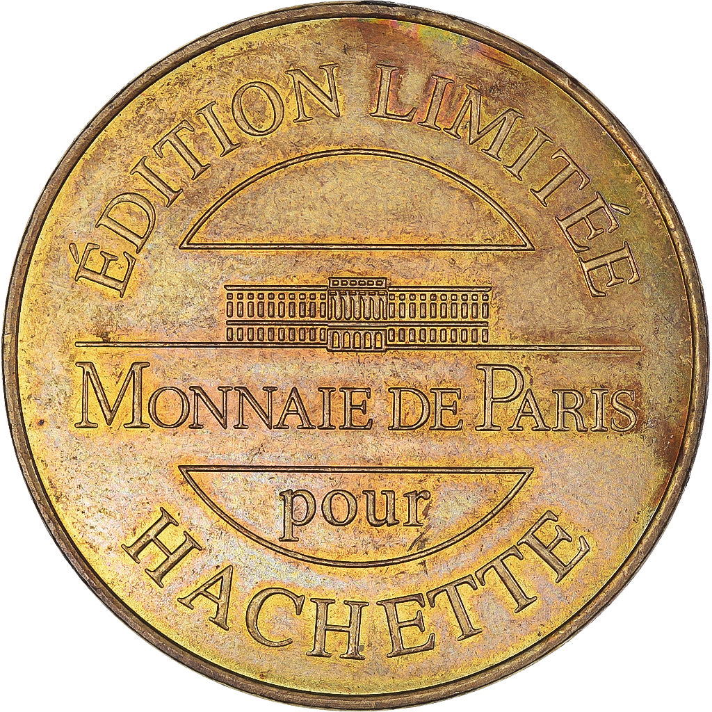 Frankreich, betaalpenning, Touristic token, Hachette - Chars et véhicules