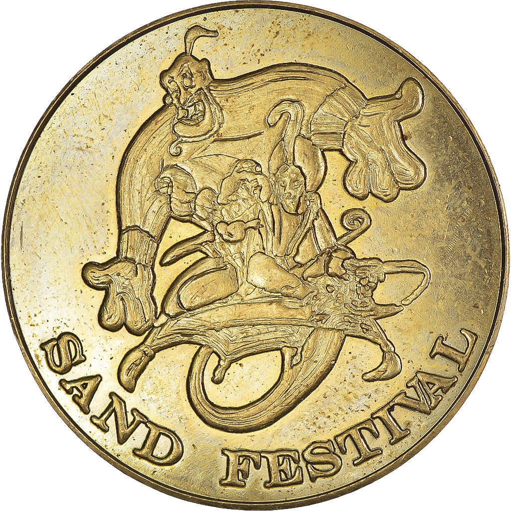 Bulgaria, Token, Touristic token, Sand Festival, Arts & Culture, AU(50-53)