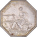 France, Token, Banques, Caisse d'Escompte, 1776, Branche, AU(50-53), Silver