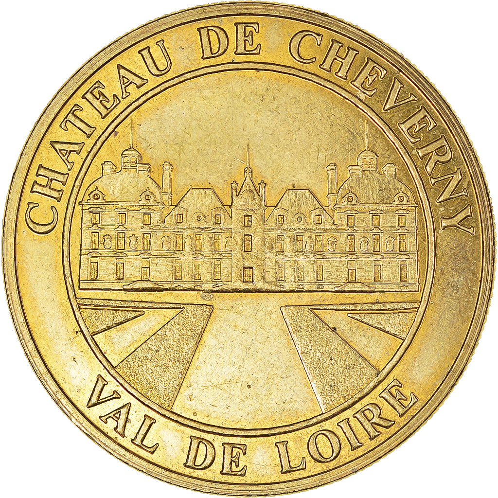 Francja, Token, Żeton turystyczny, Val de Loire - Château de Cheverny, 2012