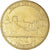 Francia, zeton, Tourist Token, Avignon, Palais des Papes, 2012, MBC, Aluminio y