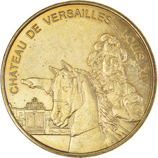 France, Token, Tourist Token, Louis XIV, Château de Versailles, AU(50-53)