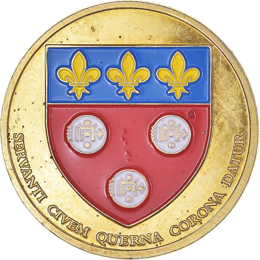 Francia, zeton, Tourist Token, Cathédrale Notre Dame de Chartres, MBC+