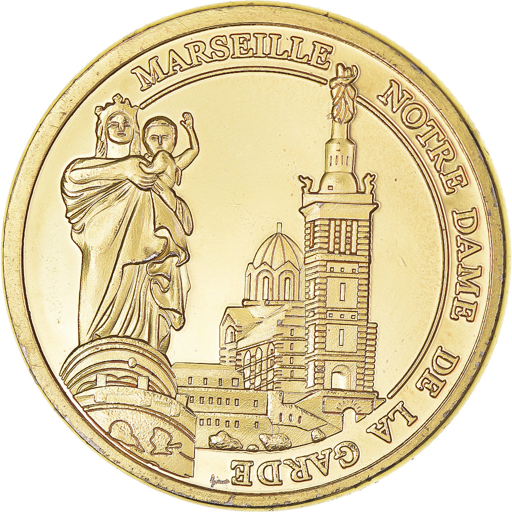 França, Token, Token Turístico, Marseille - Notre Dame de la Garde, AU(50-53)