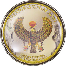 Moneda, Egipto, Falcon pectoral of Tutankhamun, Trésors des Pharaons, Pound