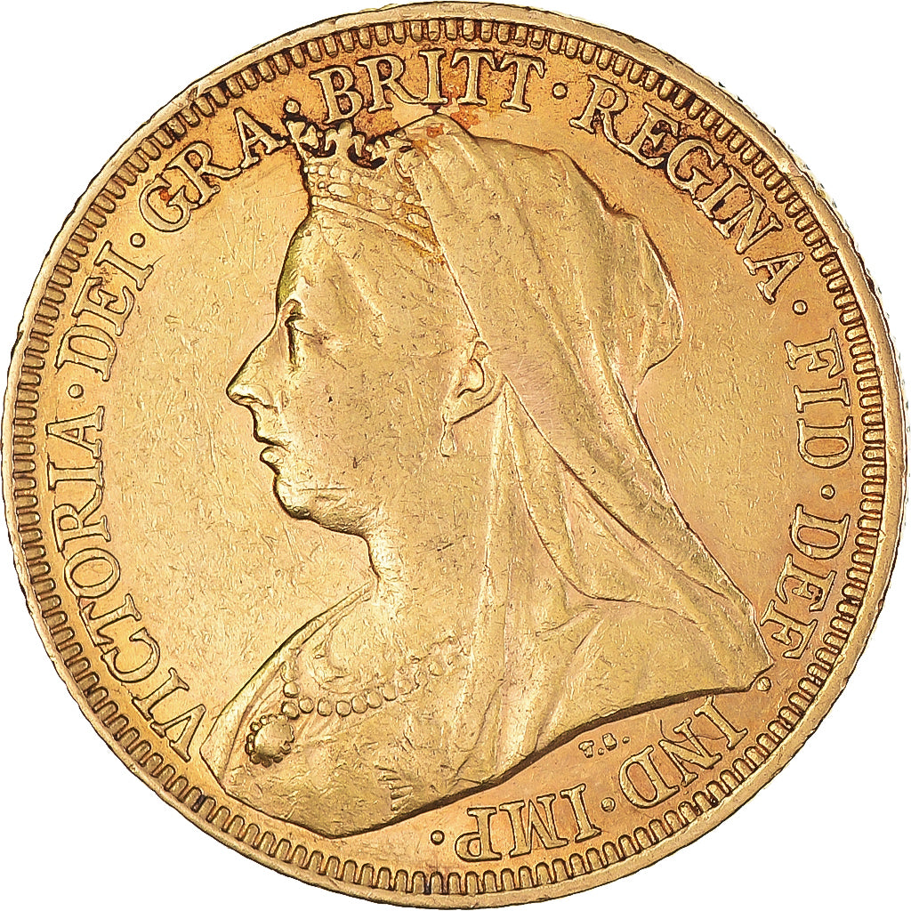 Moeda, Austrália, Victoria, Sovereign, 1895, Sydney, AU(50-53), Dourado, KM:13