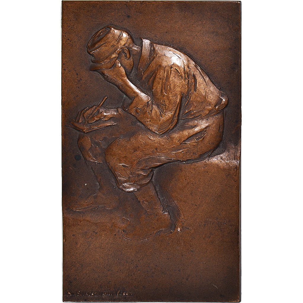 Francia, medalla, Le Vêtement du Prisonnier de Guerre, WAR, 1914, Max Blondat