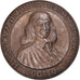 France, Médaille, Philosophie, René Descartes, Torcheux, TTB, Zinc