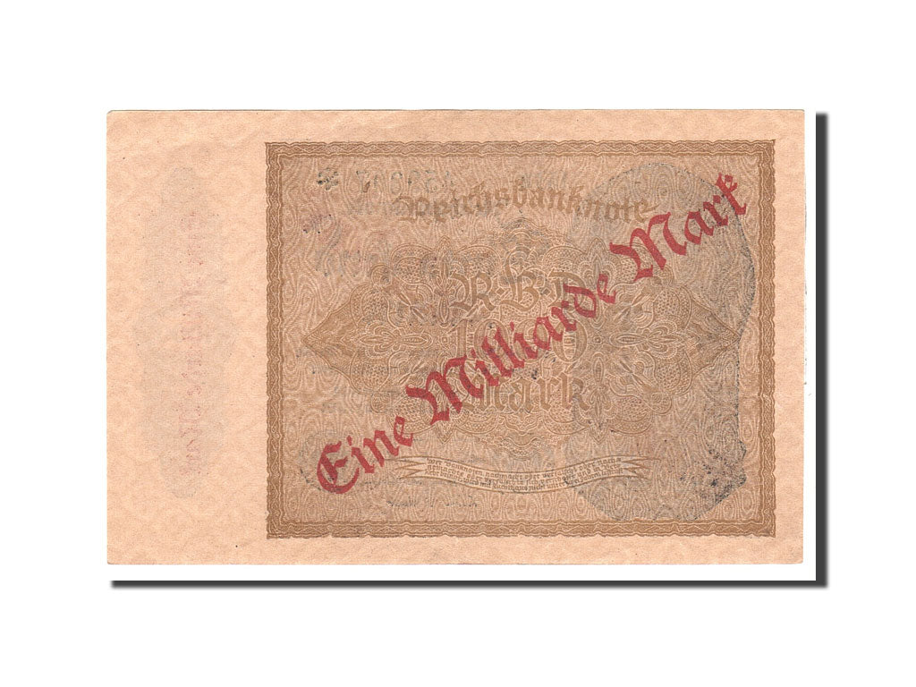 Banknote, Germany, 1 Milliarde Mark on 1000 Mark, 1922, 1922-12-15, KM:113b
