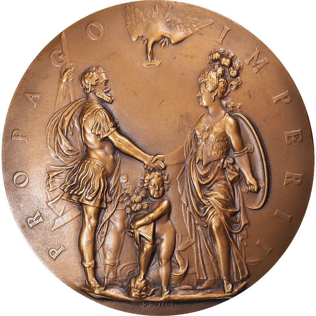 France, Médaille, Henri IV Le Grand, Second Anniversaire du Dauphin, History
