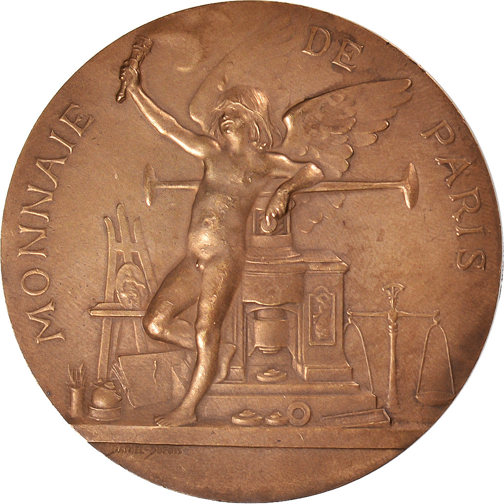 Francia, medaglia, Monnaie de Paris, Arts & Culture, 1900, Dupuis.D, SPL, Bronzo