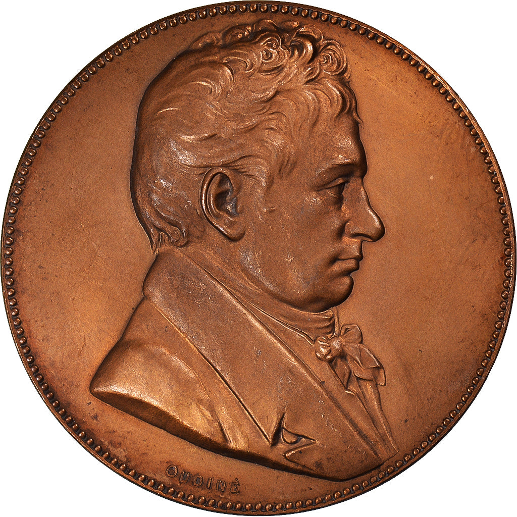 Frankreich, Medaille, Mort de Jean-Baptiste Say, Economiste, Politics, 1832