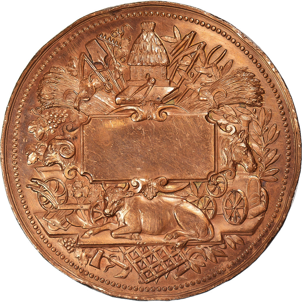 Frankrijk, Medaille, Société des agriculteurs de France, Agriculture, Trotin