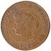 Coin, France, Cérès, Centime, 1893, Paris, AU(50-53), Bronze, Gadoury:88