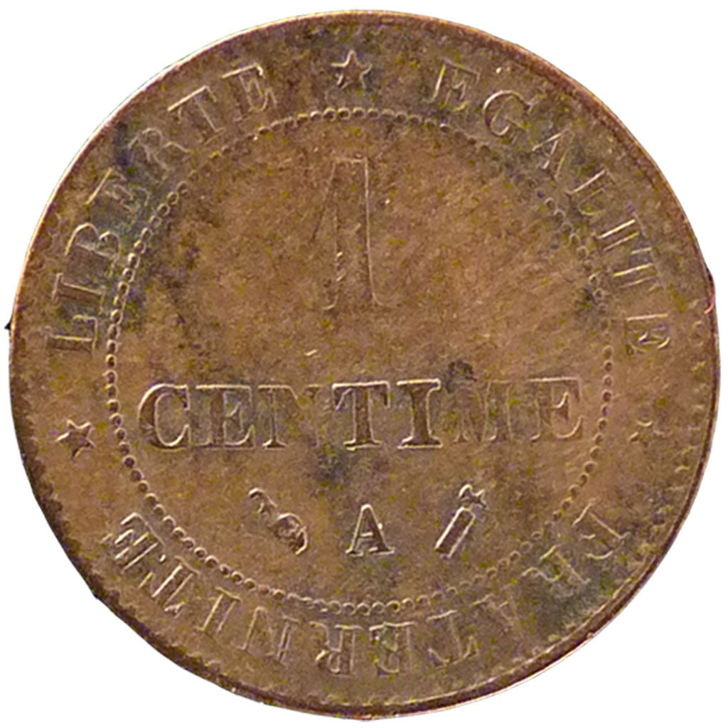 Coin, France, Cérès, Centime, 1893, Paris, AU(50-53), Bronze, Gadoury:88