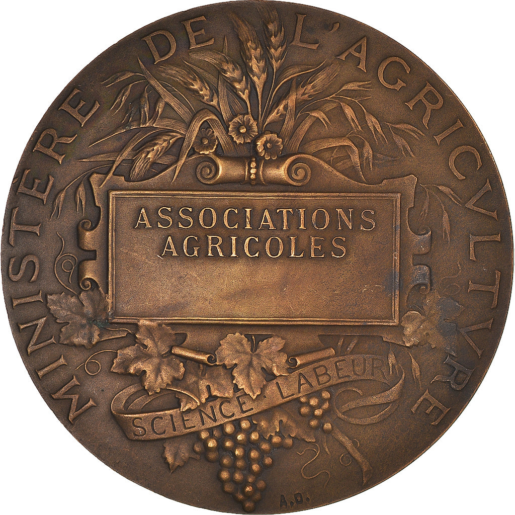 Frankrijk, Medaille, Ministère de l'Agriculture, Associations Agricoles