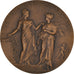 França, medalha, Enseignement Agricole, Prix aux Instituteurs, Agriculture