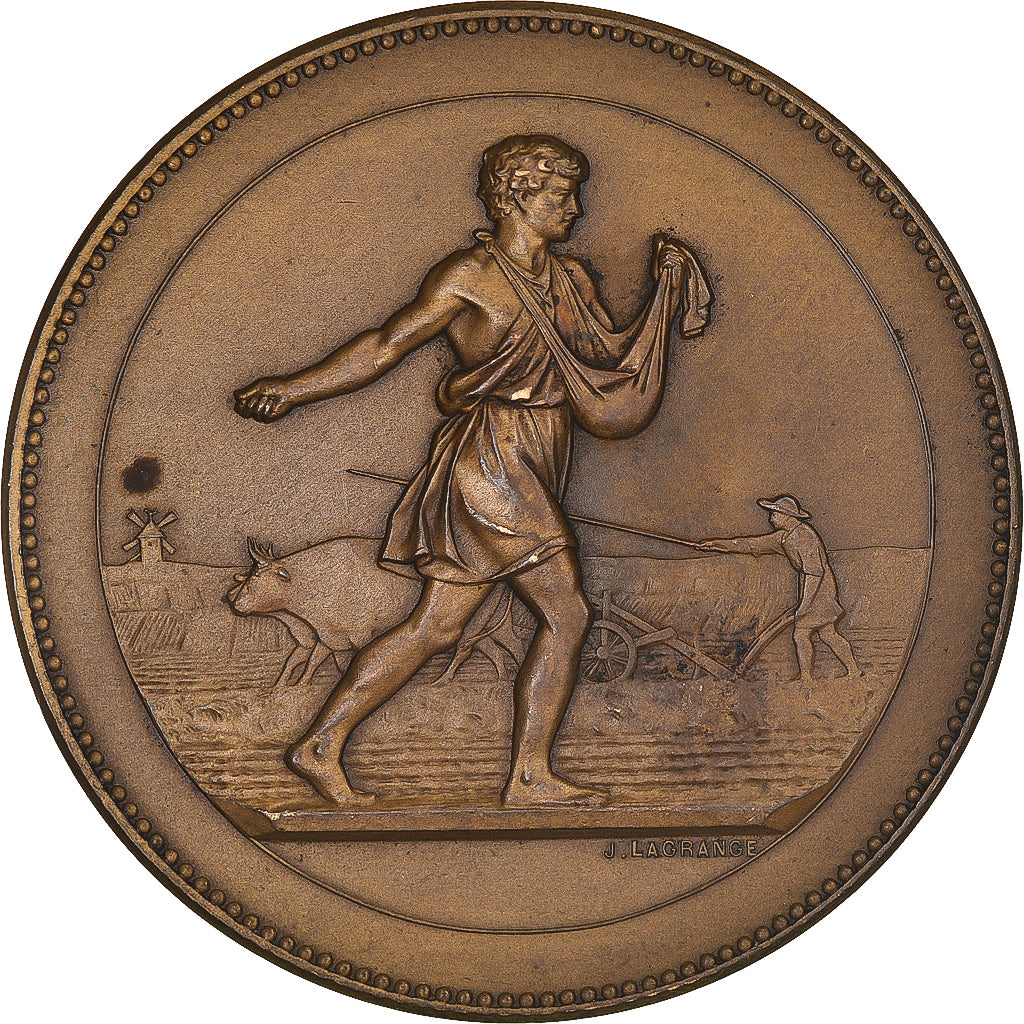 Francja, medal, Concours Agricole, Henri Connevot, Député, Agriculture