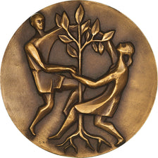 Frankreich, Medaille, Centenaire de la Ligue Française de l'Enseignement, 1966