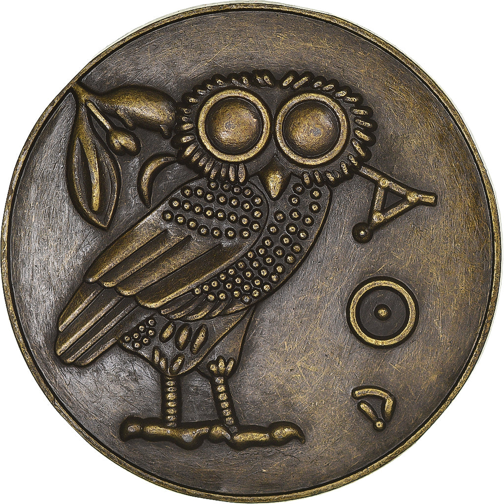 France, Medal, Musées du Monde, Chouette d'Athènes, Arts & Culture, MS(63)