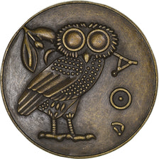 France, Medal, Musées du Monde, Chouette d'Athènes, Arts & Culture, MS(63)