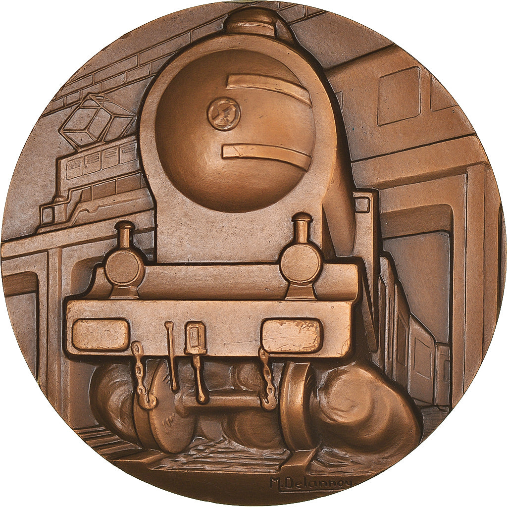 France, Medal, Amicale des Cannes du Dépôt de Limoges, Railway, 1985