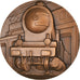 France, Medal, Amicale des Cannes du Dépôt de Limoges, Railway, 1985
