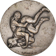 France, Medal, Lutte Gréco-romaine, Sport, Mardini, EF(40-45), Silvered bronze