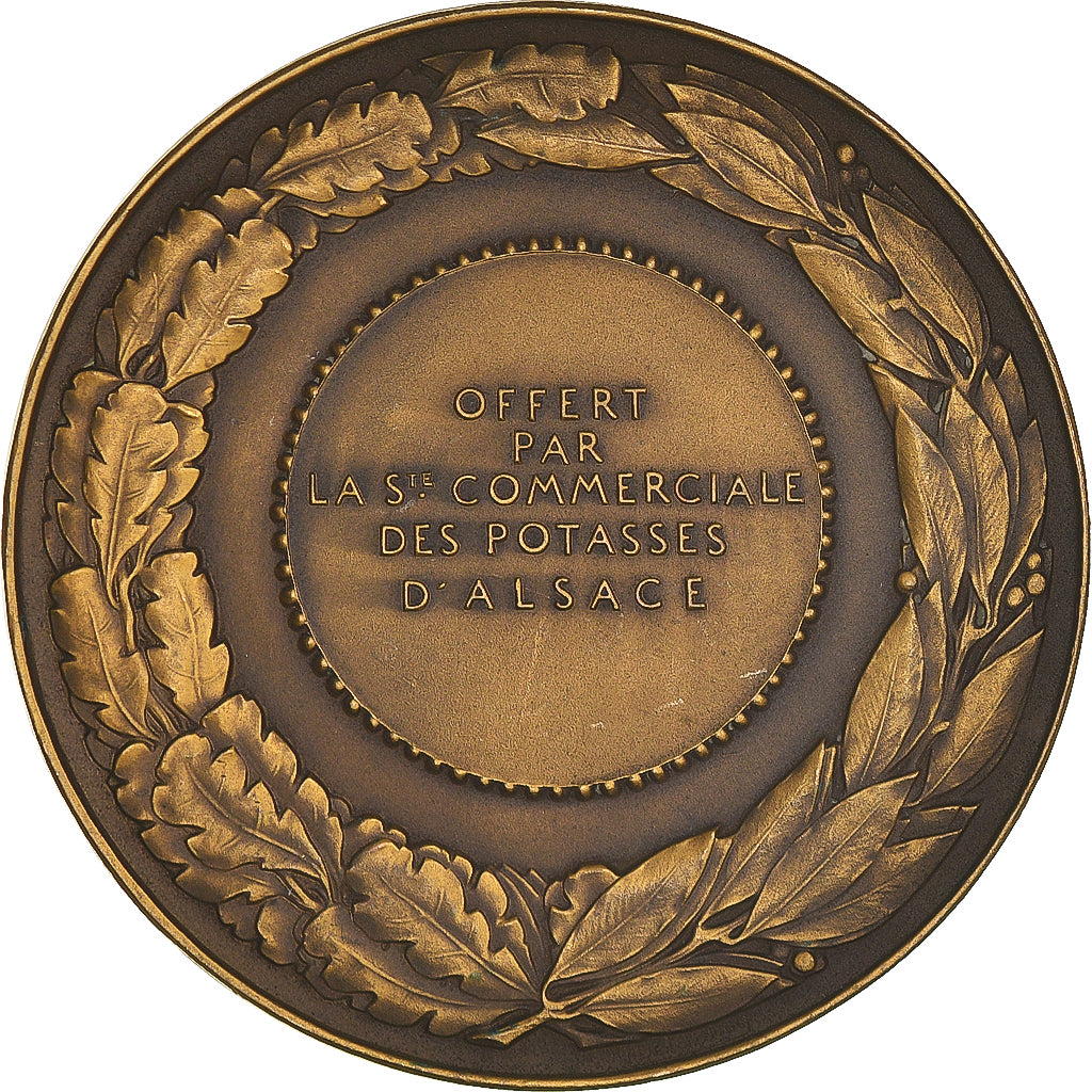 Francia, medalla, Société Commerciale des Potasses d'Alsace, Business &