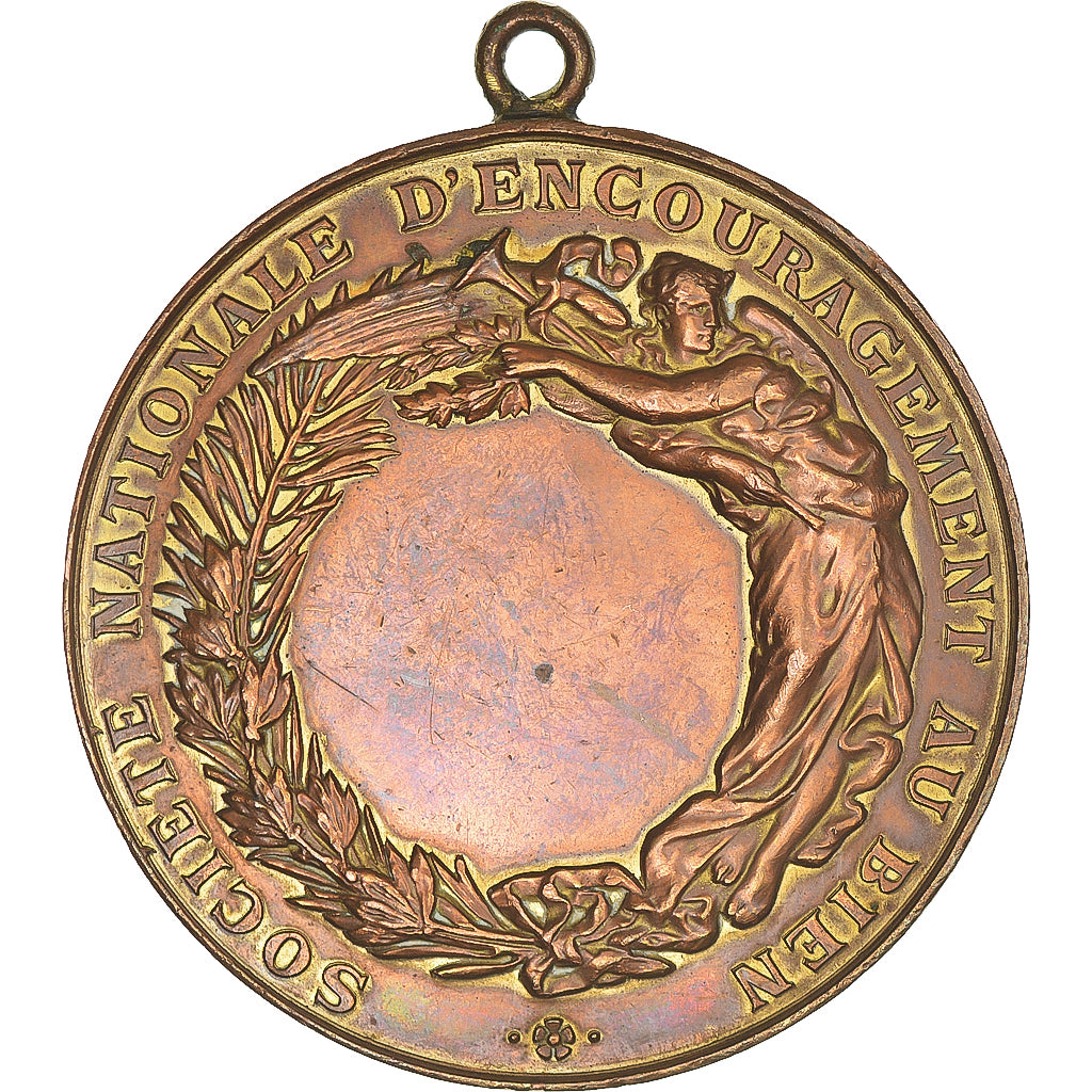 França, medalha, Société Nationale d'Encouragement au bien, Society