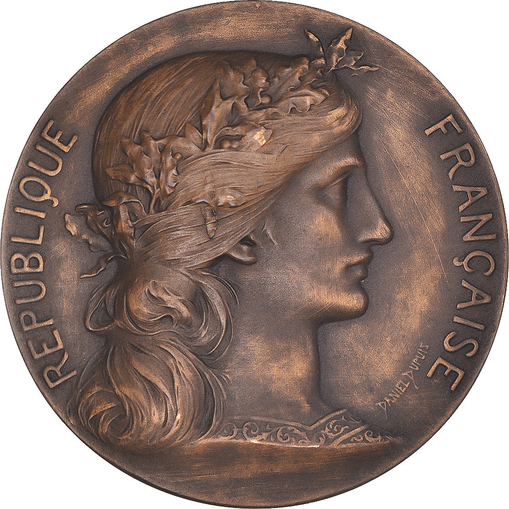 Francia, medalla, Ecole Nationale d'Art Décoratif, Limoges, Dupuis.D, SC