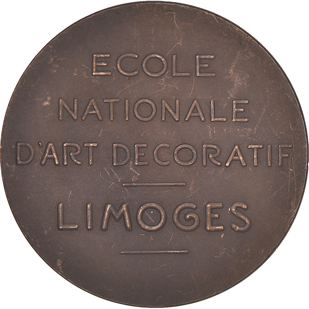 Francia, medalla, Ecole Nationale d'Art Décoratif, Limoges, Alphée Dubois