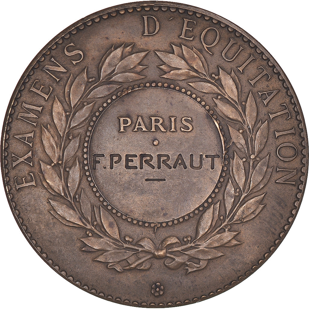 França, medalha, Société hippique française, Examens d'équitation, Paris