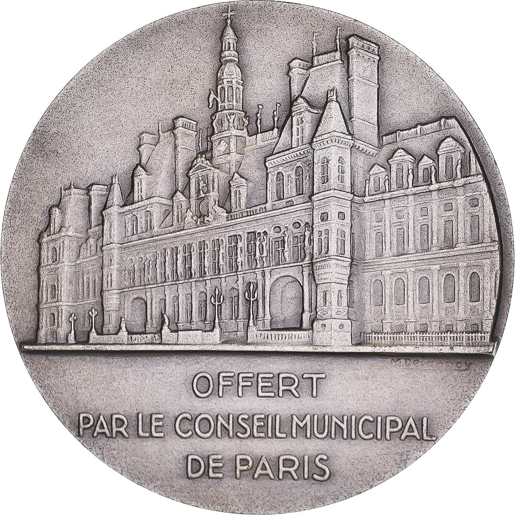 Frankrijk, Medaille, Conseil Municipal de Paris, Politics, Dammann, UNC