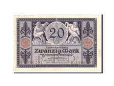 Banknote, Germany, 20 Mark, 1915, 1915-11-04, KM:63, AU(55-58)