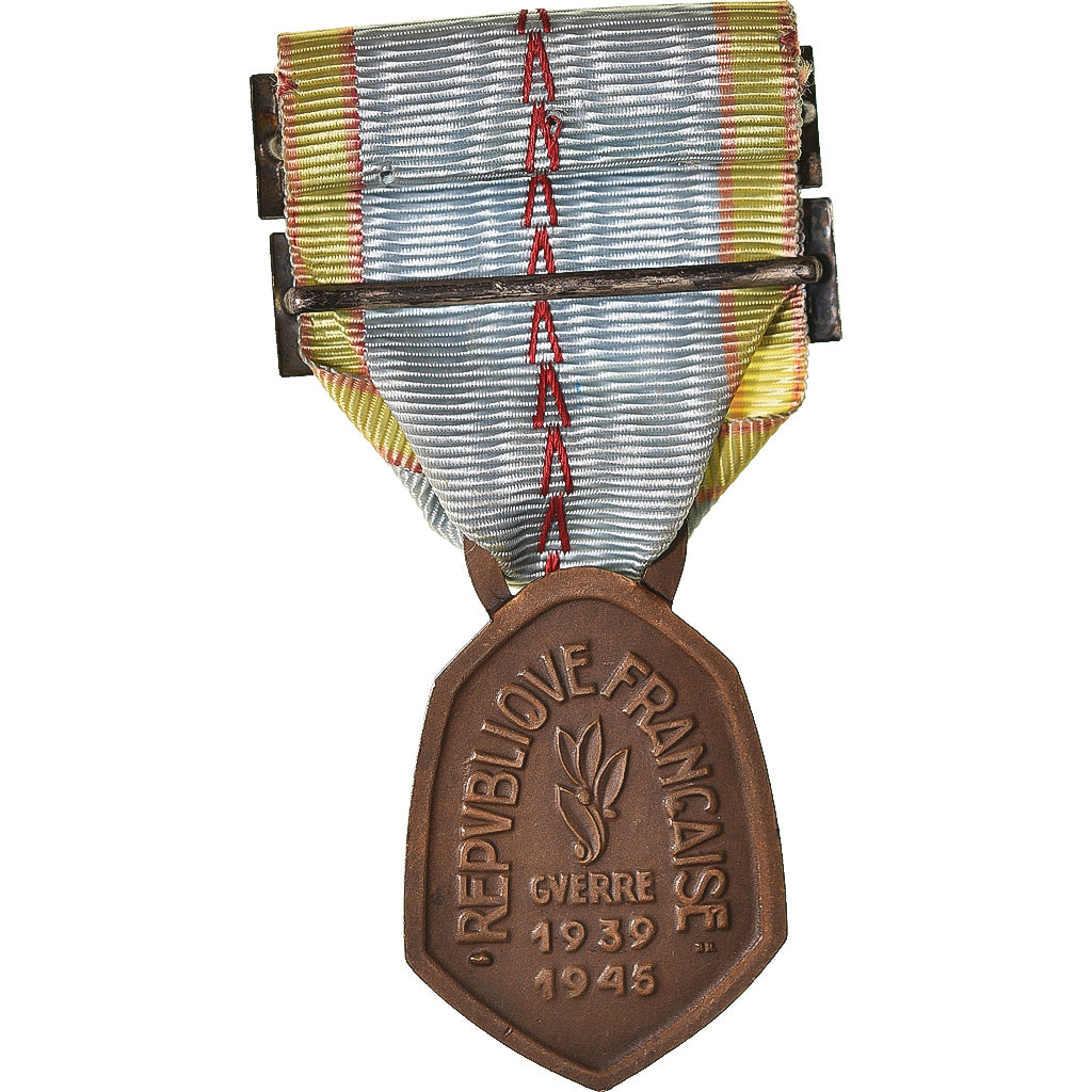 France, Libération, Allemagne, WAR, Medal, 1939-1945, Excellent Quality, Simon