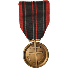 France, Résistance, Patria Non Immemor, WAR, Medal, 1940, Excellent Quality