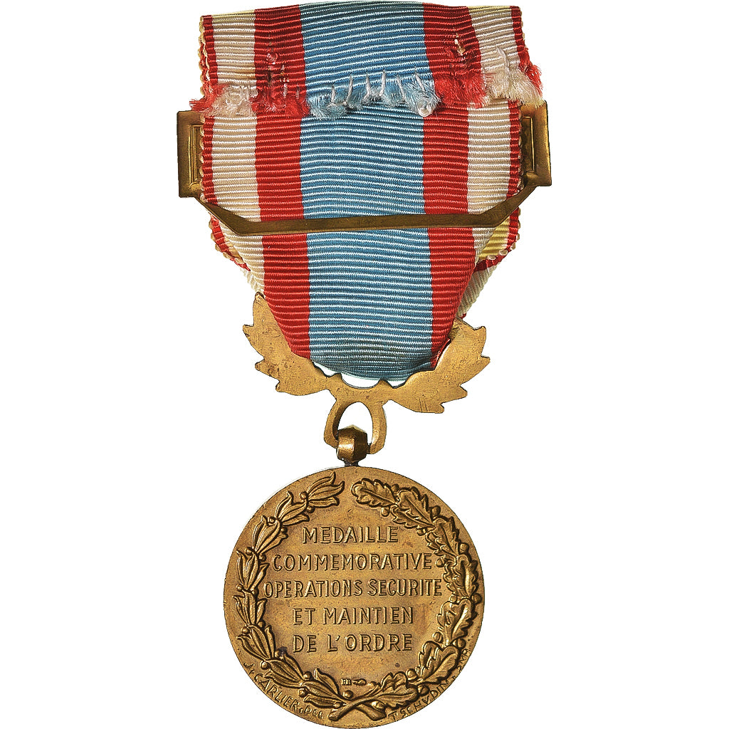 France, Opérations de Sécurité et Maintien de l'ordre, Algérie, Medal