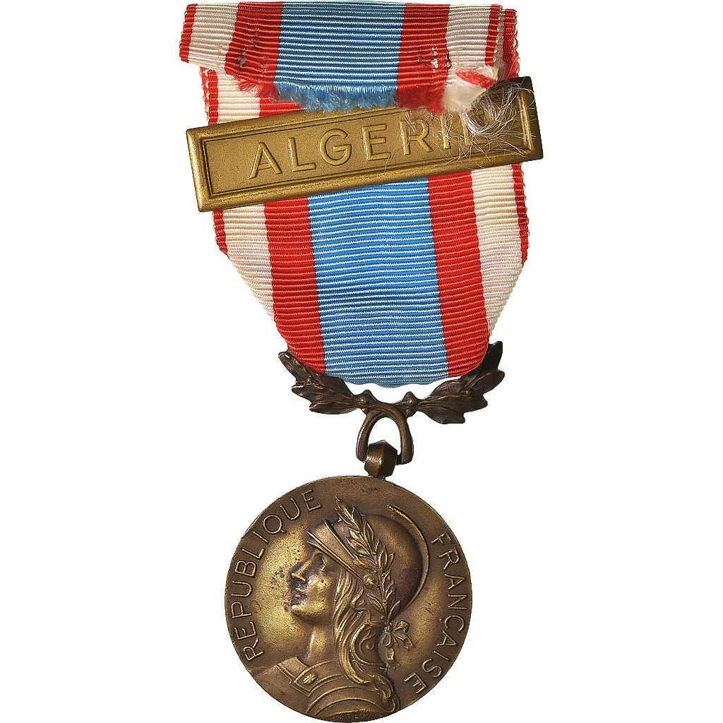 Francia, Afrique du Nord, Algérie, medalla, 1954-1962, Excellent Quality