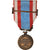 Francia, Commémorative d'Afrique du Nord, medalla, 1954-1962, Tunisie, Sin