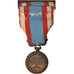 France, Commémorative d'Afrique du Nord, Medal, 1954-1962, Tunisie