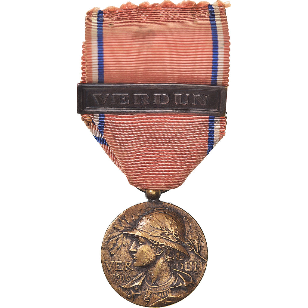 Frankrijk, Verdun , On ne passe pas, WAR, Medaille, 1916, Heel goede staat