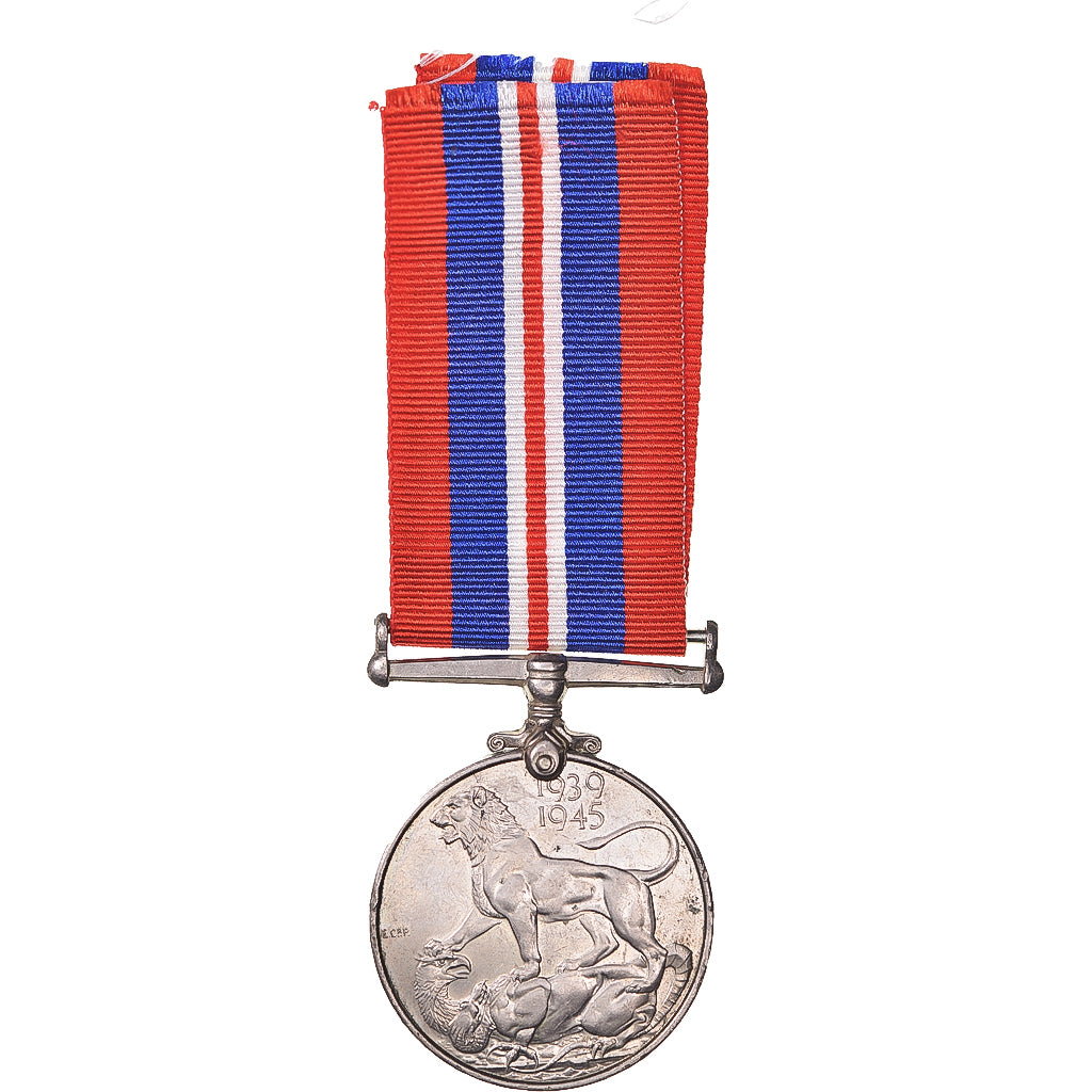Regno Unito, War, Georges VI, medaglia, 1939-1945, Eccellente qualità, Nichel