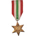 Regno Unito, Georges VI, The Italy Star, WAR, medaglia, 1939-1945, Eccellente