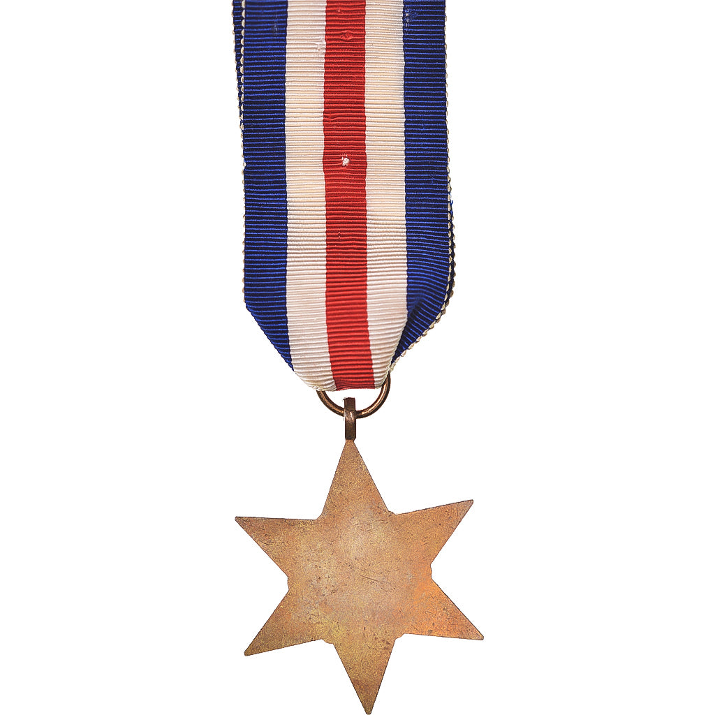 Royaume-Uni, Georges VI, The France and Germany Star, WAR, Médaille, 1939-1945