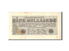 Germany, 1 Milliarde Mark, 1923, KM:122, 1923-10-20, VF(30-35)
