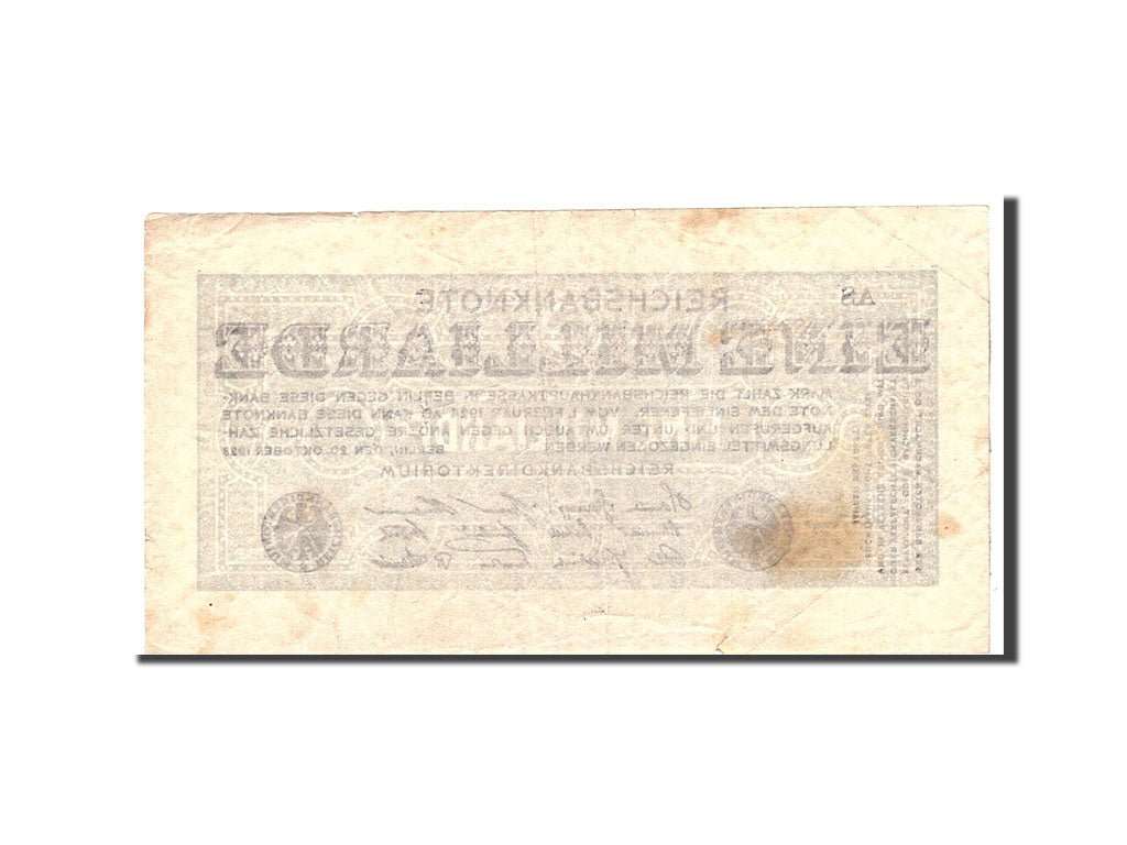 Germany, 1 Milliarde Mark, 1923, KM:122, 1923-10-20, VF(30-35)
