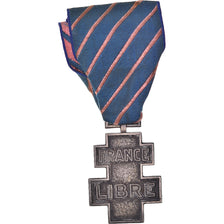 Francia, France Libre, Services Volontaires, WAR, medalla, 1940-1945, Excellent