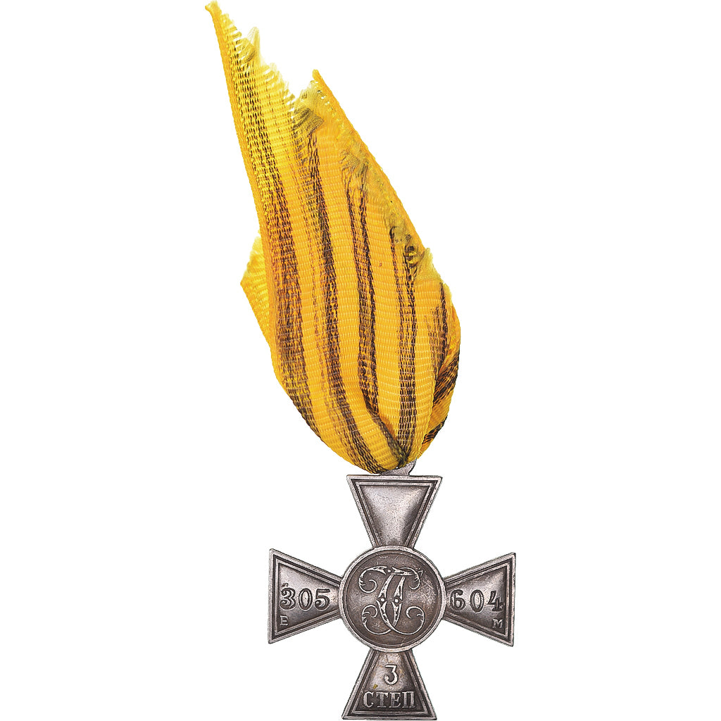 Rússia, Croix de Saint-Georges, 3ème Classe, WAR, medalha, Qualidade