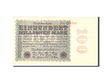 Banknote, Germany, 100 Millionen Mark, 1923, 1923-08-22, KM:107b, AU(55-58)